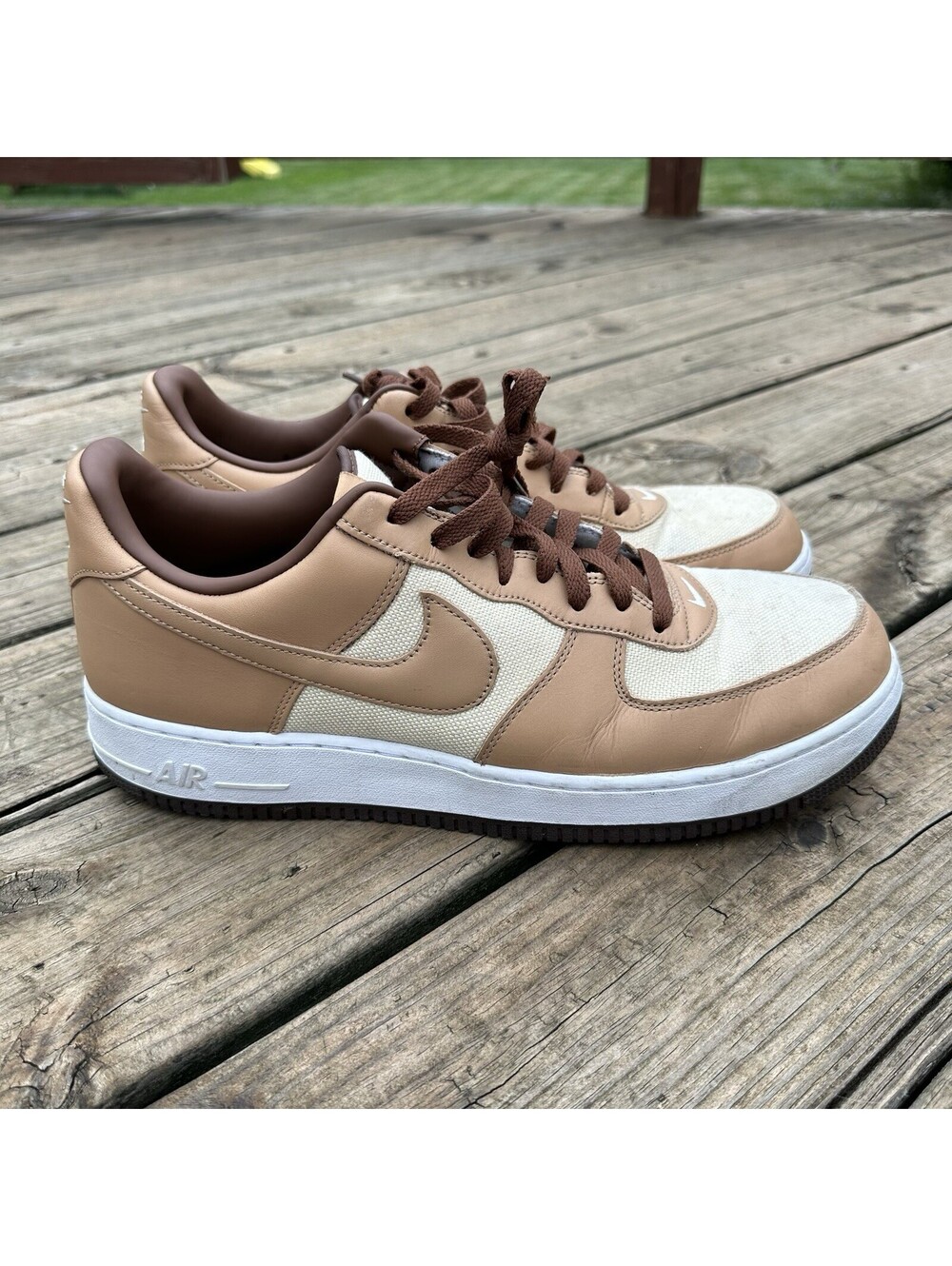 Nike Air Force 1 2021 Low Acorn Sweet Condition Sneakers Size 14 Men’s Brown